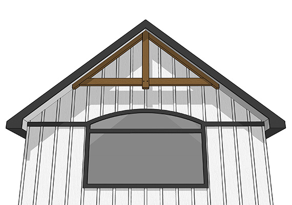 Horizon Gable Truss drawing